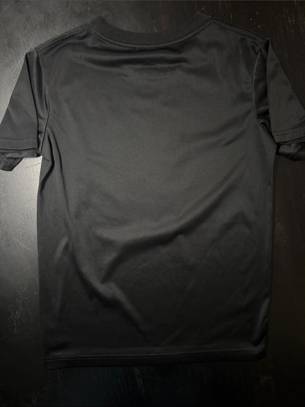 Jordan Black Tee with White Jumpman Logo and Gray Trim - Picture 2 of 4